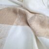 20260530_161518 Pashimina indiana de cashmere estampa paisleys tons de nude adamascada