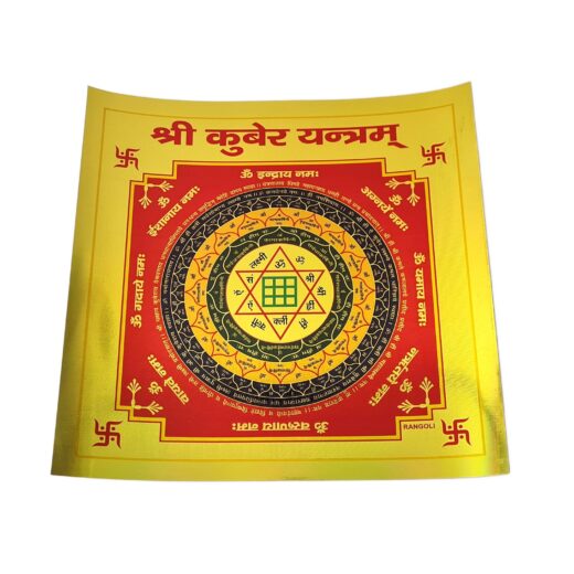 Yantra Shri Kubera (poderoso para atrair riqueza)