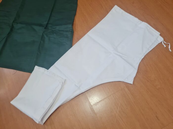 Conjunto de vestuário masculino para festas indianas Kurta verde com calça