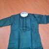 Conjunto de vestuário masculino para festas indianas Kurta verde com calça