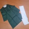 Conjunto de vestuário masculino para festas indianas Kurta verde com calça
