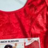 20260517_121926 Choli blusinha para usar com saree em veludo vermelho