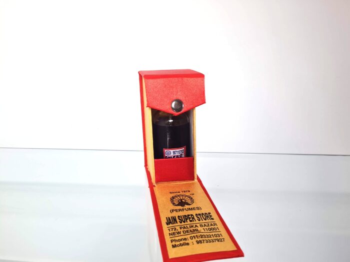 Perfume indiano natural e artesanal da Jain Perfumers Amber 45ml