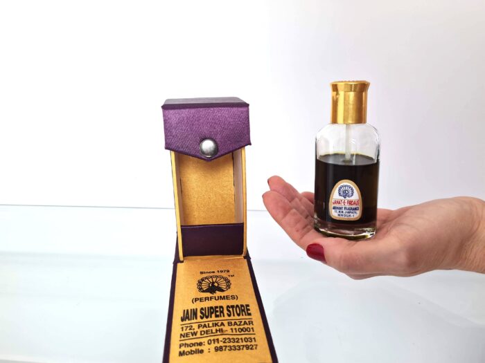 Perfume indiano natural artesanal Jain Perfumers aroma Jannat&Firdaus 35ml