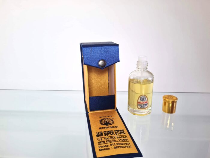 20260714_105122 Perfume indiano natural artesanal da Jain Perfumers aroma Mausam 45ml