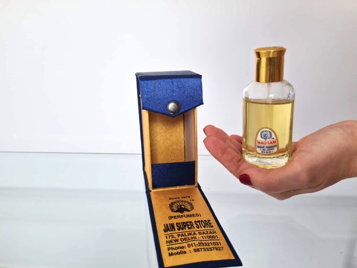 20260714_105132 Perfume indiano natural artesanal da Jain Perfumers aroma Mausam 45ml