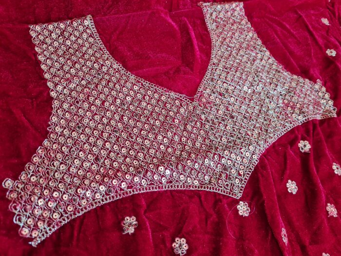 Vestuário completo de noiva indiana luxo Lehenga Choli Dupatta Raj Laxmi