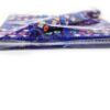 Kit de caderno e caneta indianos de miçangas azul royal