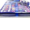 Kit de caderno e caneta indianos de miçangas azul royal