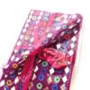 Kit de caderno e caneta indianos de miçangas pink