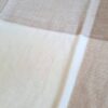Pashimina indiana de cashmere estampa chevron adamascada tons de nude