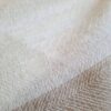 Pashimina indiana de cashmere estampa chevron adamascada tons de nude