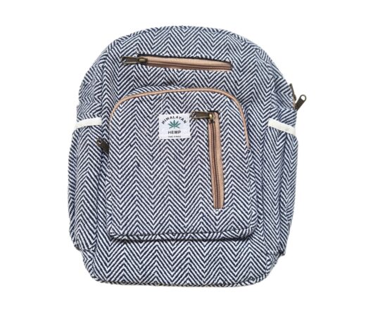 Mochila 100% Hemp fibra natural design Chevron PB