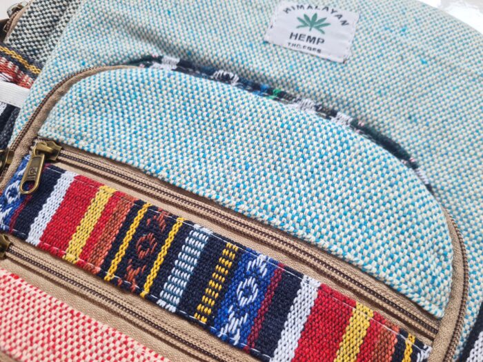 20260730_111917 Mochila 100% Hemp fibra natural design Boho Étnico colorido
