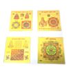 Kit 4 Mini Yantras Sagrados: conjunto completo para abundância