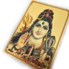 Adesivo indiano dourado premium de Shiva