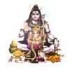 20260801_163950 Adesivo indiano colorido grande de Lord Shiva com Ganesha