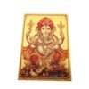 adesivo indiano premium de Ganesha, dourado