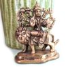 estátua da deusa Durga 9cm metal macico