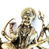 Estátua Deusa Durga e o Leão escultura Realista Fine Art 9cm
