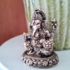 Estátua Deus Ganesha escultura Realista Fine Art 7cm