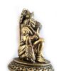 Hanuman Deus Macaco estatueta indiana em liga metálica 6cm