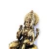 Estátua Deusa Lakshmi escultura Realista Fine Art 8cm
