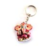 Chaveiro indiano artesanal de Lord Ganesha em resina várias cores