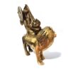 Deusa Durga em metal brass com 16cm maciça