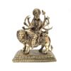 deusa Durga 9cm de metal com acabamento ultra detalhista