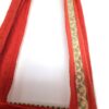 Bolsa Tote Indiana Banjara Patchwork Vintage Bordada à Mão Laranja