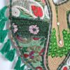 Bolsa Indiana Banjara Hobo Patchwork Verde Esmeralda