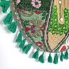 Bolsa Indiana Banjara Hobo Patchwork Verde Esmeralda