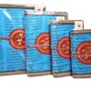 Cadernos indianos artesanais pintados a mão OM azul celeste