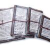 Cadernos indianos artesanais pintados a mão Buda branco