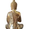 Estátua de Buda tailandês pintura especial dourada com espelhos 36cm