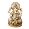 Estátua de Deus Ganesha Marfim by Veronese Design 17cm