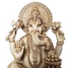 Estátua de Deus Ganesha Marfim by Veronese Design 17cm