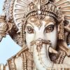 Estátua de Deus Ganesha Marfim by Veronese Design 17cm