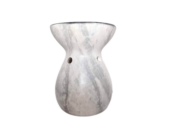 20261014_231913 Rechaud Difusor a base de vela design vaso cinza e preto rústico