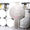20261014_232129 kit Presente de Rechaud Difusor a base de vela design trevo branco