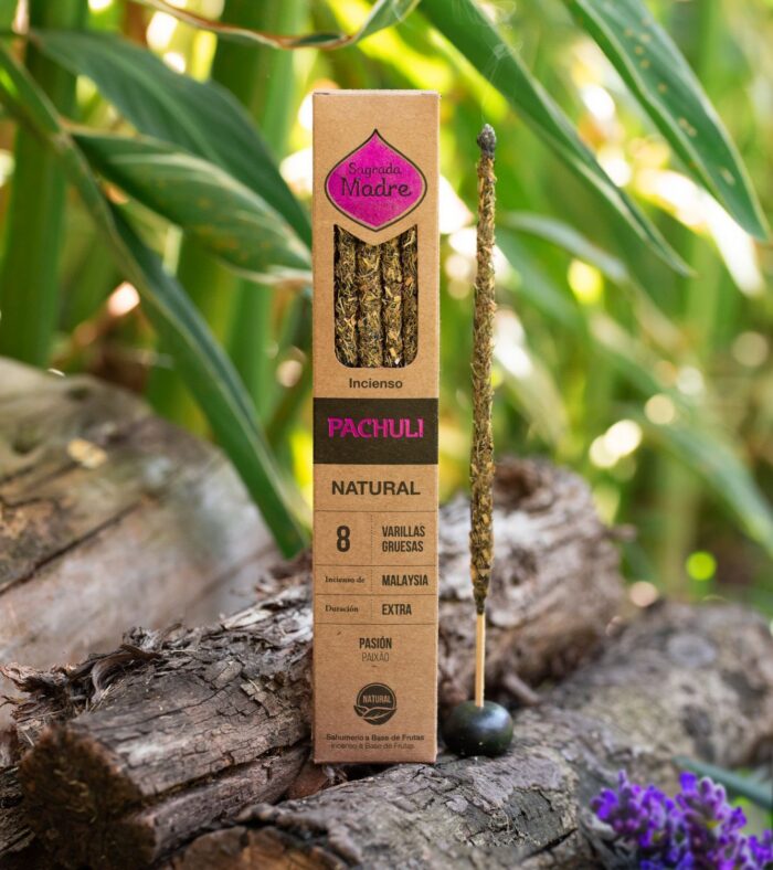 Incenso Natural Sagrada Madre – Patchouli / Pachuli (Paixão e Prosperidade)