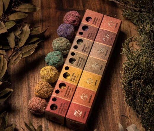 Bombitas 7 chakras para defumação, uso em turíbulos