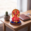 lakshmi 13cm colorida em resina
