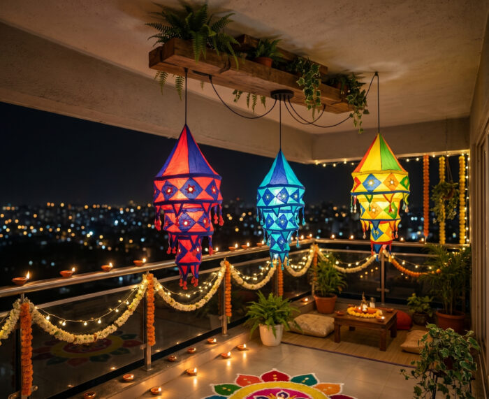 lanternas Diwali