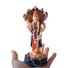 Vishnu em estátua de resina colorida 15cm