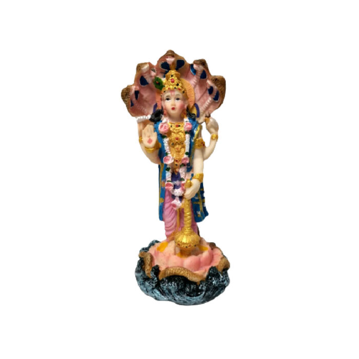 Vishnu de 15cm em resina